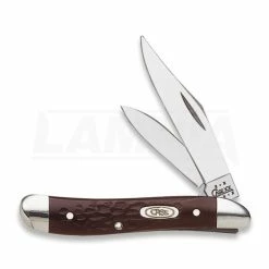 Case Cutlery Peanut Brown Delrin Pocket Knife 00046