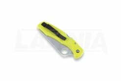 Spyderco Pacific Salt Folding Knife, Yellow C91PYL -Folding knives Sales Store 1476 SCC91PYL 04