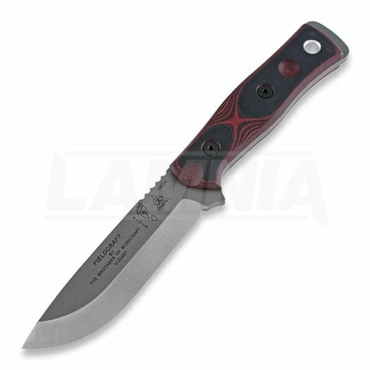 TOPS Fieldcraft B.O.B. Hunter 154CM Knife, Red BROS154RB 3 TOPS Fieldcraft B.O.B. Hunter 154CM Knife, Red BROS154RB