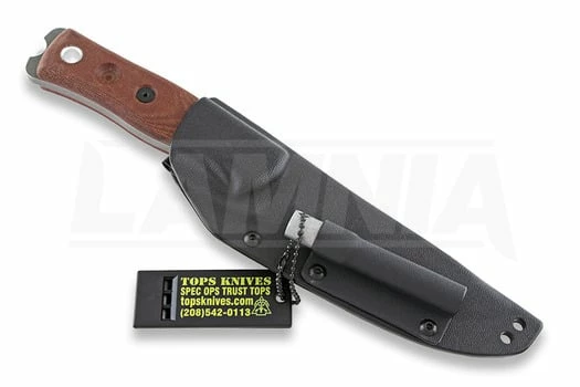 TOPS Fieldcraft B.O.B. Hunter 154CM Hunting Knife, Tan BROS154TC 4 TOPS Fieldcraft B.O.B. Hunter 154CM Hunting Knife, Tan BROS154TC - Image 2