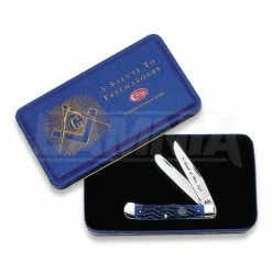 Case Cutlery Masonic Trapper Pocket Knife 1058