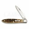 Case Cutlery Teardrop Jack Amber Bone Pocket Knife 246 -Folding knives Sales Store 22908 CA246 01