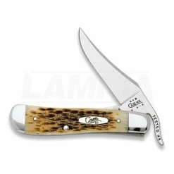 Case Cutlery Russlock Amber Bone Pocket Knife 00260