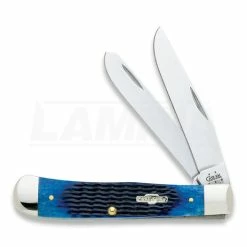 Case Cutlery Trapper Blue Bone Pocket Knife 02800 5 Case Cutlery Trapper Blue Bone Pocket Knife 02800 -Folding knives Sales Store 22966 CA02800 02