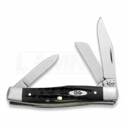 Case Cutlery Medium Stockman Buffalo Horn Pocket Knife 65012