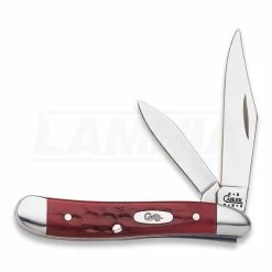 Case Cutlery Peanut Red Pocket Worn Pocket Knife 781