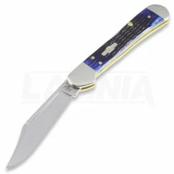 Case Cutlery Mini Copperlock Blue Bone Pocket Knife 2864