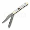 Hen & Rooster Damascus Trapper Pocket Knife, 3 1/2" 2 Hen & Rooster Damascus Trapper Pocket Knife, 3 1/2" -Folding knives Sales Store 26266 HR212MOPDM 01