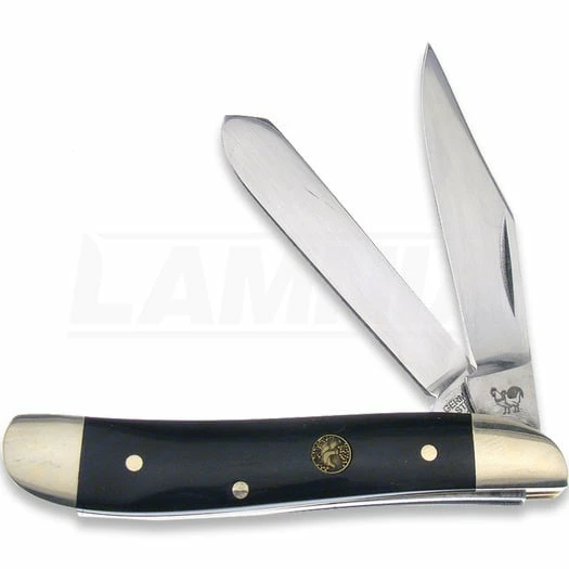 Hen & Rooster Peanut Buffalo Horn Pocket Knife 3 Hen & Rooster Peanut Buffalo Horn Pocket Knife