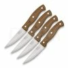 Hen & Rooster Four Piece Steak Knife Set Wood -Folding knives Sales Store 26439 HRI030 01