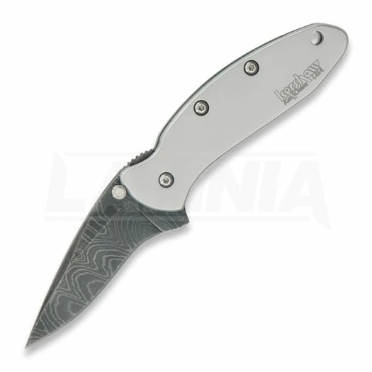 Kershaw Chive A/O Damascus Folding Knife 1600DAM 3 Kershaw Chive A/O Damascus Folding Knife 1600DAM