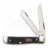 Case Cutlery Mini Trapper Navy Blue Bone Pocket Knife 07321 -Folding knives Sales Store 35069 CA07321 01