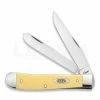 Case Cutlery Trapper Yellow Synthetic Pocket Knife 81091 -Folding knives Sales Store 35193 CA81091 01
