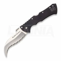 Cold Steel Black Talon II Folding Knife, Combo Edge 22BS