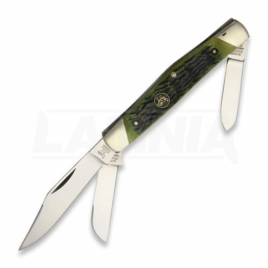 Hen & Rooster Stockman Pocket Knife, Bone 3 Hen & Rooster Stockman Pocket Knife, Bone
