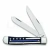 Case Cutlery Blue Line Trapper Bone Pocket Knife 06567 -Folding knives Sales Store 44517 CA06567 01