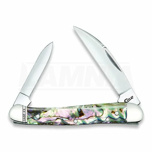Case Cutlery Mini Copperhead Abalone Pocket Knife 12013 3 Case Cutlery Mini Copperhead Abalone Pocket Knife 12013