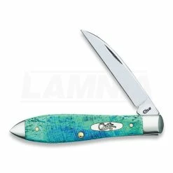 Case Cutlery Teardrop Caribbean Blue Pocket Knife 25599