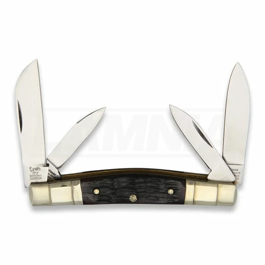 Hen & Rooster Congress Brown Pick Bone Folding Knife 3 Hen & Rooster Congress Brown Pick Bone Folding Knife