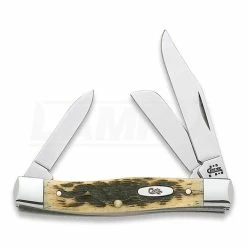 Case Cutlery Stockman Amber Bone Pocket Knife 079