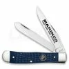 Case Cutlery USMC Trapper Navy Blue Pocket Knife 13195 -Folding knives Sales Store 60173 CA13195 01