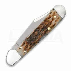 Case Cutlery Mini Copperlock Amber Bone Pocket Knife 133 -Folding knives Sales Store 60175 CA133 03