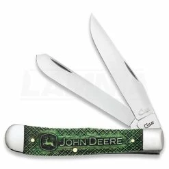 Case Cutlery John Deere Trapper Jewel Box Pocket Knife 15764