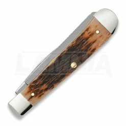 Case Cutlery Trapper Amber Bone Pocket Knife 164 7 Case Cutlery Trapper Amber Bone Pocket Knife 164 -Folding knives Sales Store 60191 CA164 03