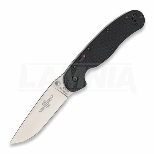 Ontario RAT IA SP Linerlock A/O Folding Knife, Black 8870 3 Ontario RAT IA SP Linerlock A/O Folding Knife, Black 8870