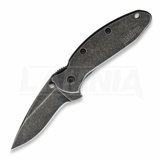 Kershaw Scallion Framelock A/O BW Folding Knife 1620FLBW 3 Kershaw Scallion Framelock A/O BW Folding Knife 1620FLBW