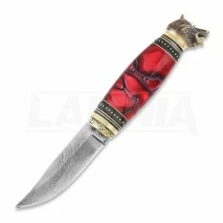 Uniikkipuukot Karhupää Knife, Red