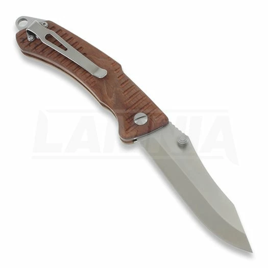 EKA Swede 9 Folding Knife, Camowood 4 EKA Swede 9 Folding Knife, Camowood - Image 2