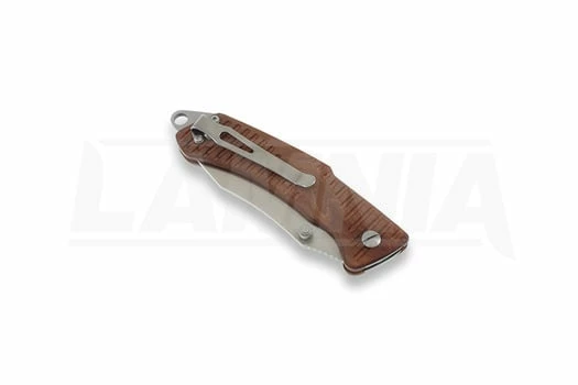 EKA Swede 9 Folding Knife, Camowood 6 EKA Swede 9 Folding Knife, Camowood - Image 4